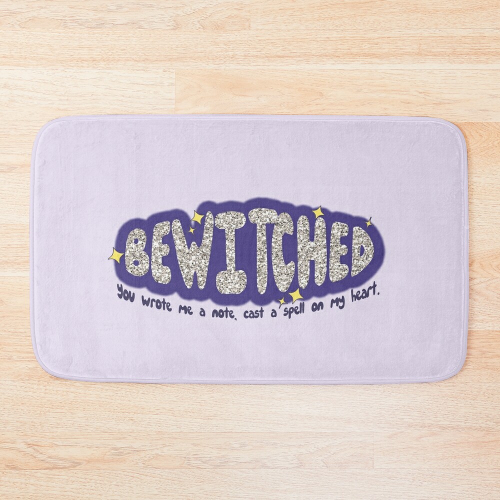 Laufey - Bewitched Lyrics Bath Mat